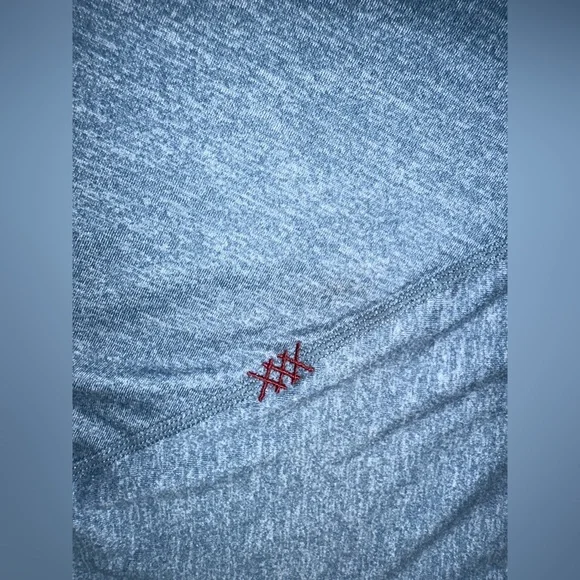 Rhône - Reign long sleeve - soft sweat-wicking - heather blue - Picture 2 of 5